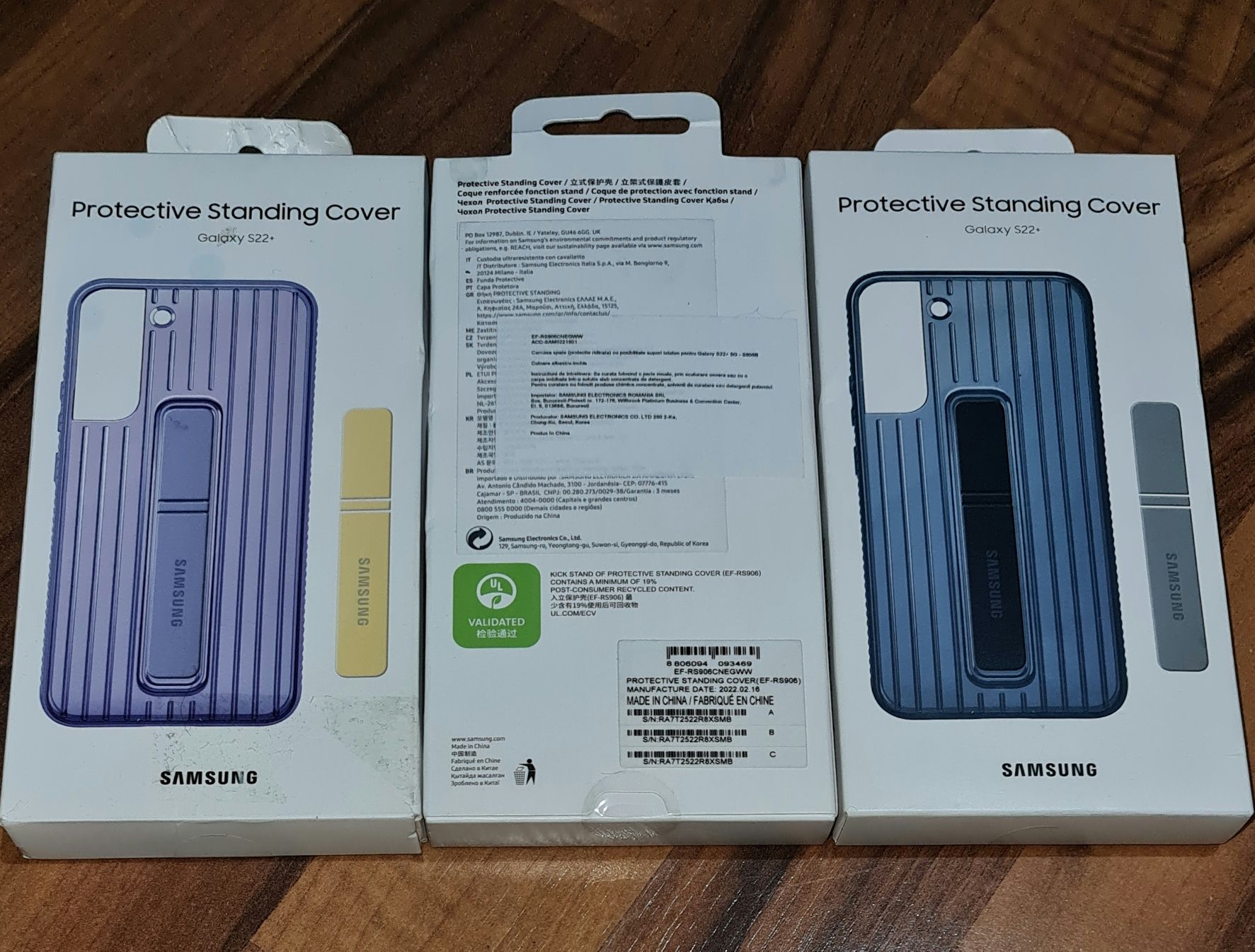 Husa antisoc originala Samsung Protective Standing Cover S22+ S22 Plus