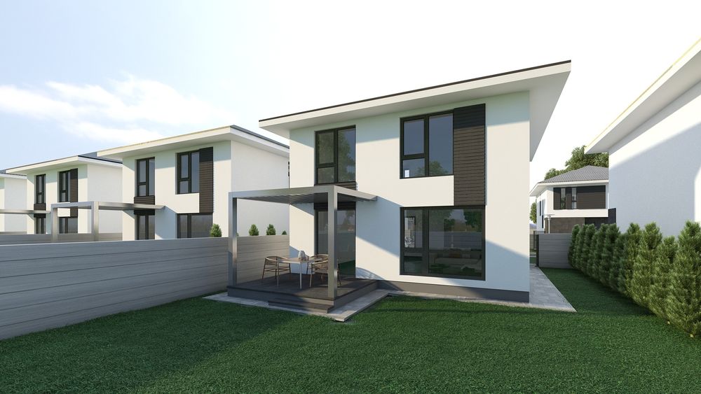 Cel mai vandut proiect din Bragadiru - Casa Individuala in Ansamblu