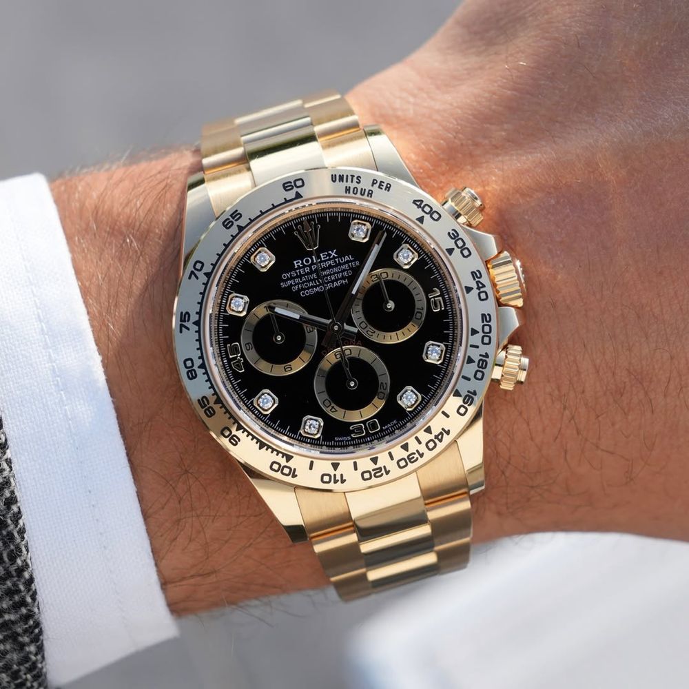 rolex daytona cosmograph black dial 40,mm