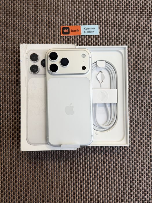 НОВ! 1Tb *ЛИЗИНГ* iPhone 17 Pro Max Silver  / Гаранция Айфон