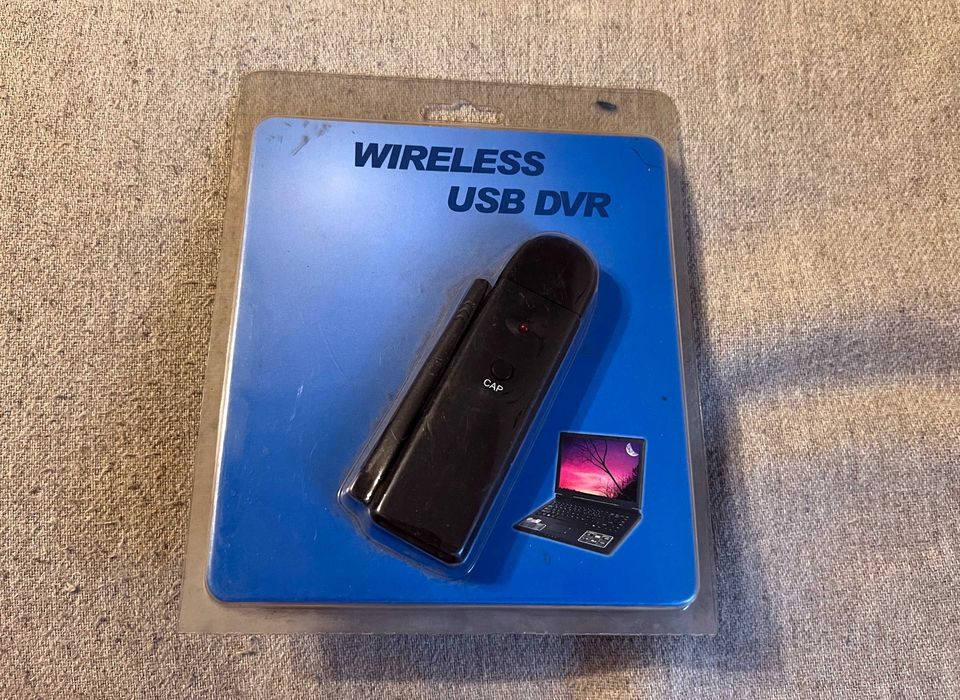 Wireless USB DVR 4 canale 2.4GHz, adaptor video nou