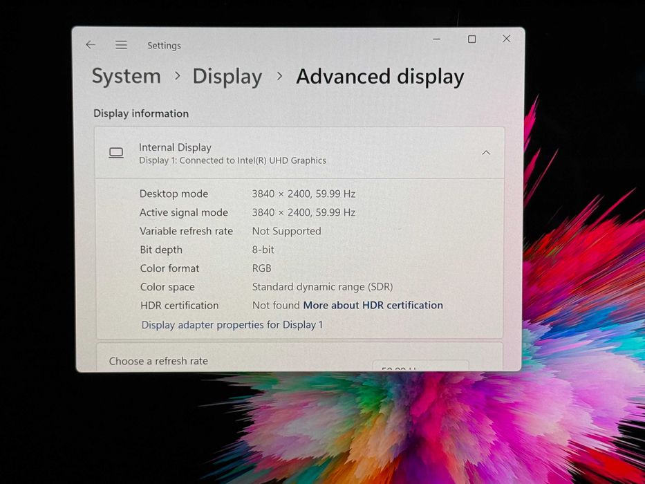 4K Touch Dell Precision 5560`i7-11850H/32GB RAM/1TB SSD/Nvidia T1200