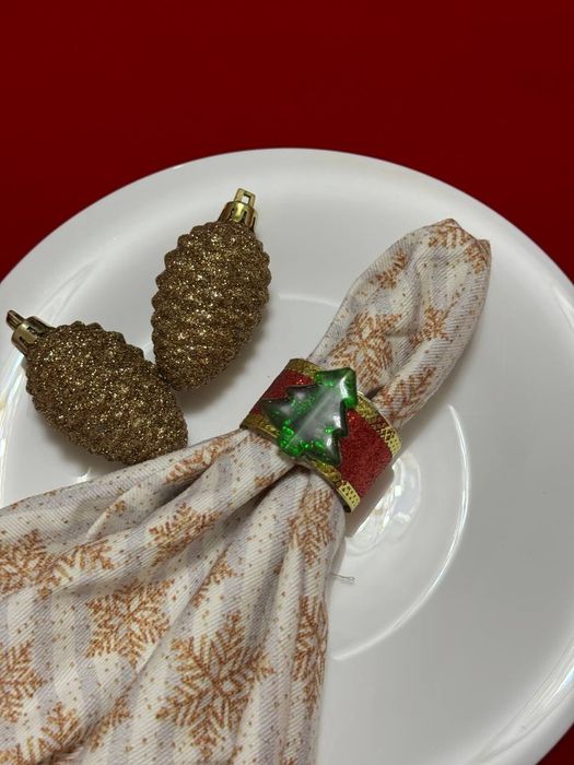 Кольца для салфеток новогодний