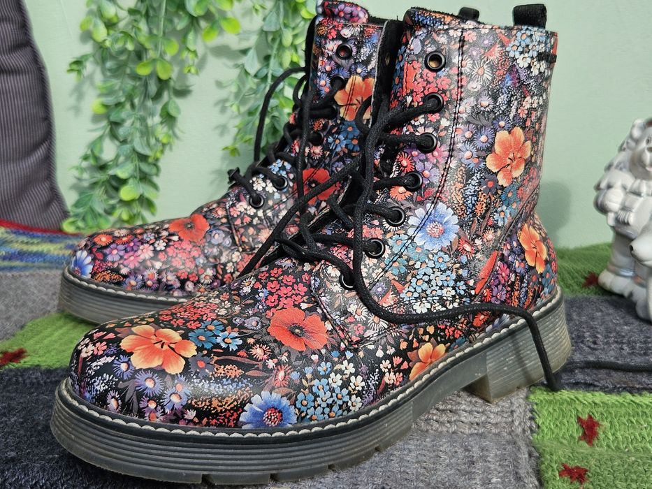 Tom Tailor флорални боти N40