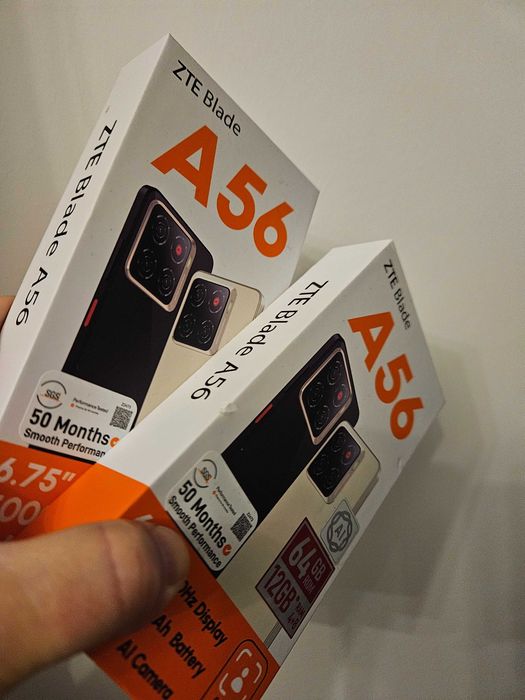 Zte blade A56, 128gb, nou la cutie.