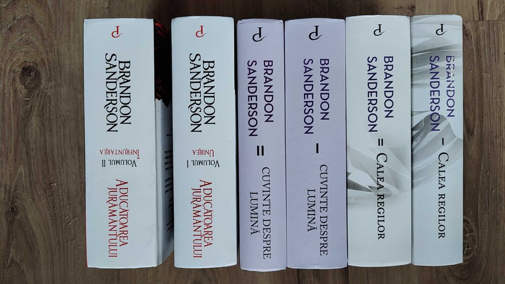 Brandon Sanderson - seria Arhiva luminii de furtuna (6 volume)