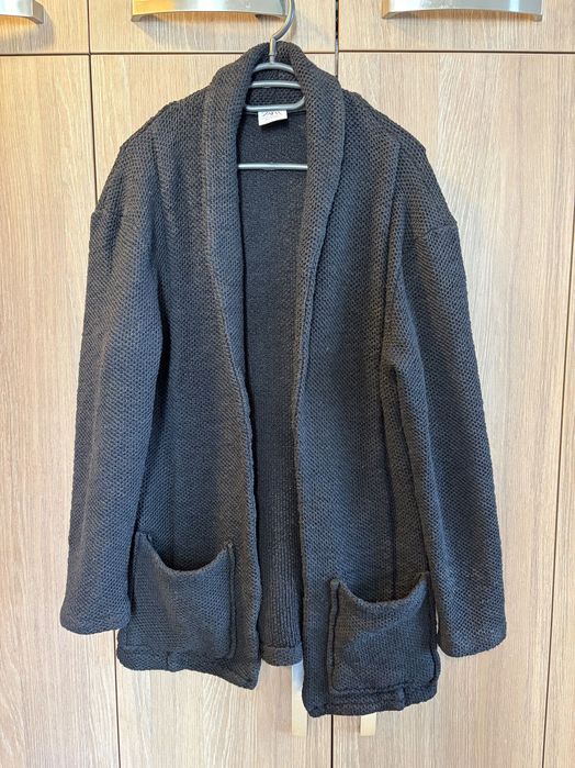 Zara Мъжки пуловер, плетена жилетка, тениска риза