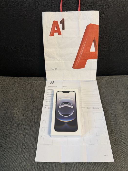 ЗАПЕЧАТАН 128GB iPhone 16e A1 Гаранция 2027 White / Бял