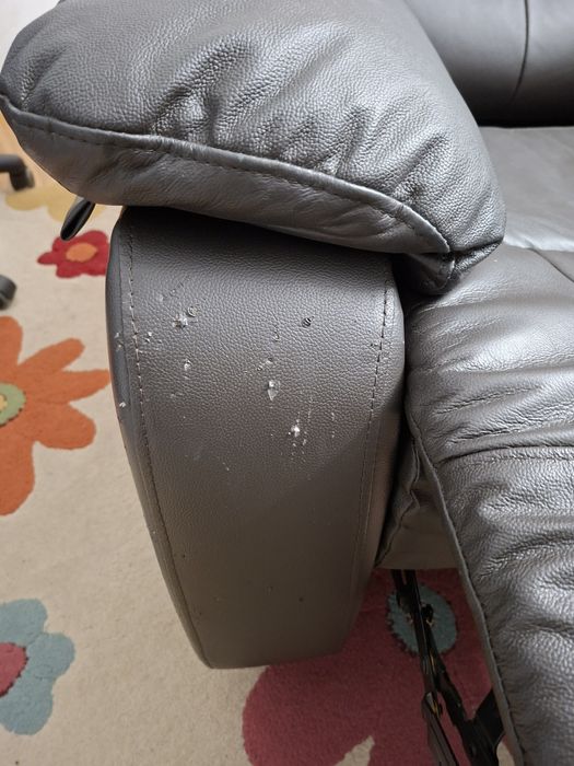 Vand fotoliu piele recliner