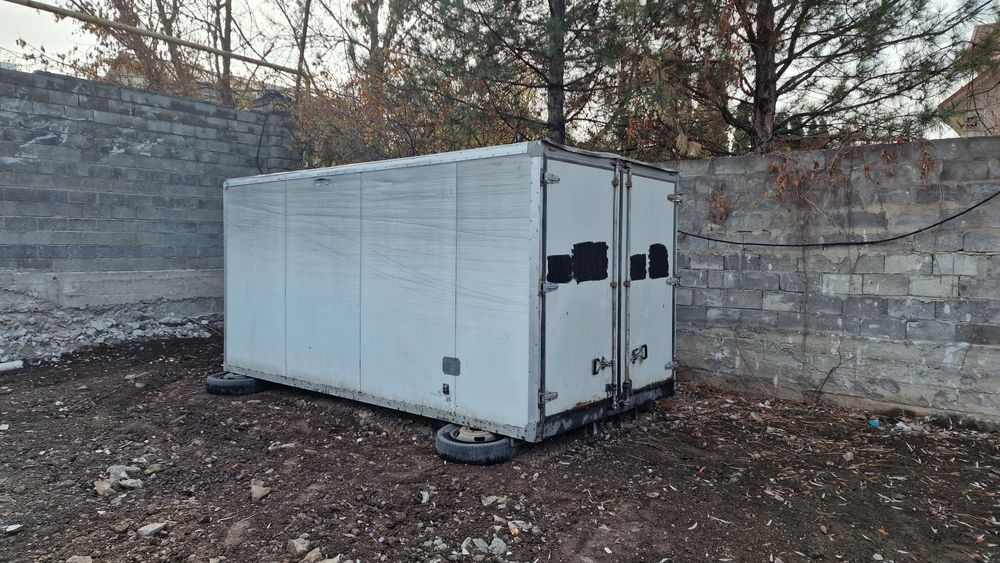 будка от газели белая