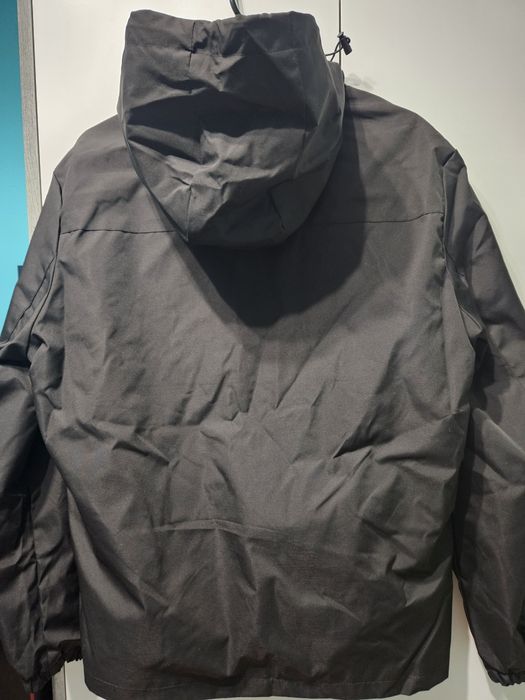 Мъжко яке PRADA с качулка черно