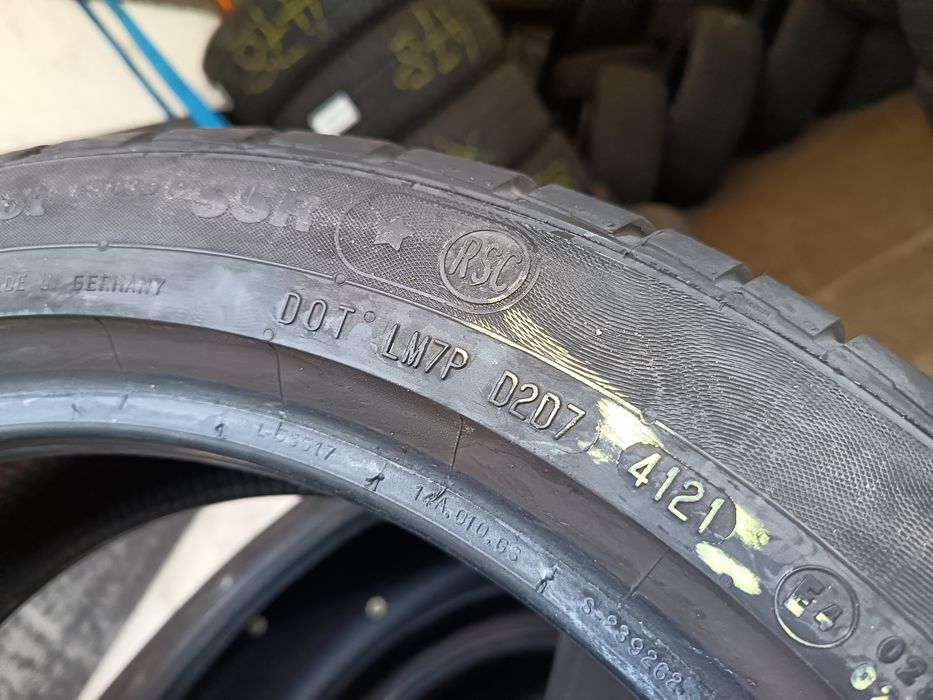 Anvelope MS iarna 205 50 17 continental runflat 2021 5-6mm