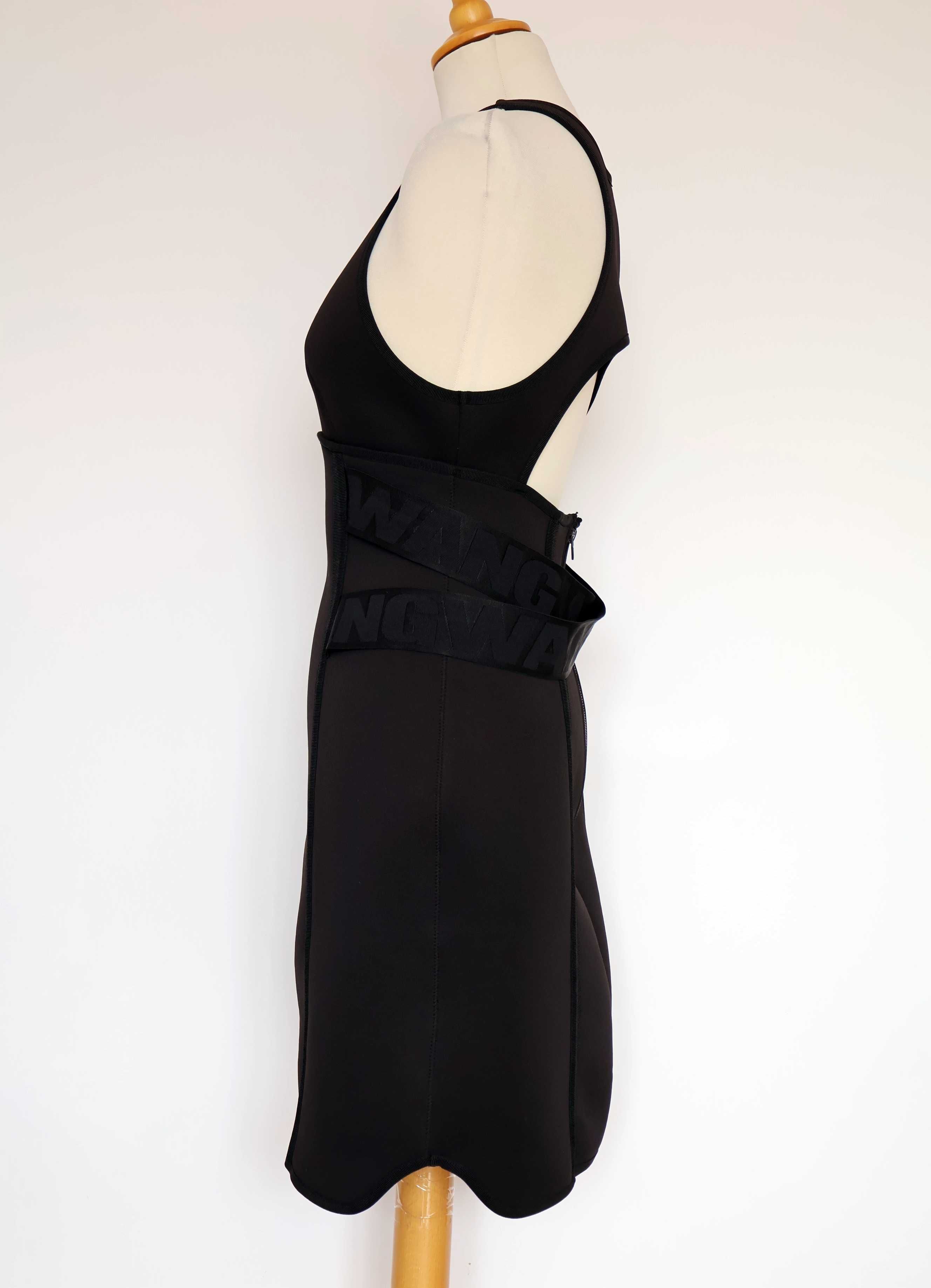 Alexander Wang x H&M черна неопренова скуба рокля, Размер 42 (М/Л)