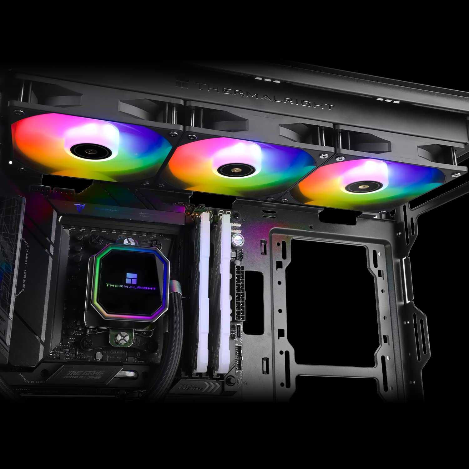 Cooler CPU Lichid Thermalright Frozen Prism360Black ARGB,PWM Intel AMD