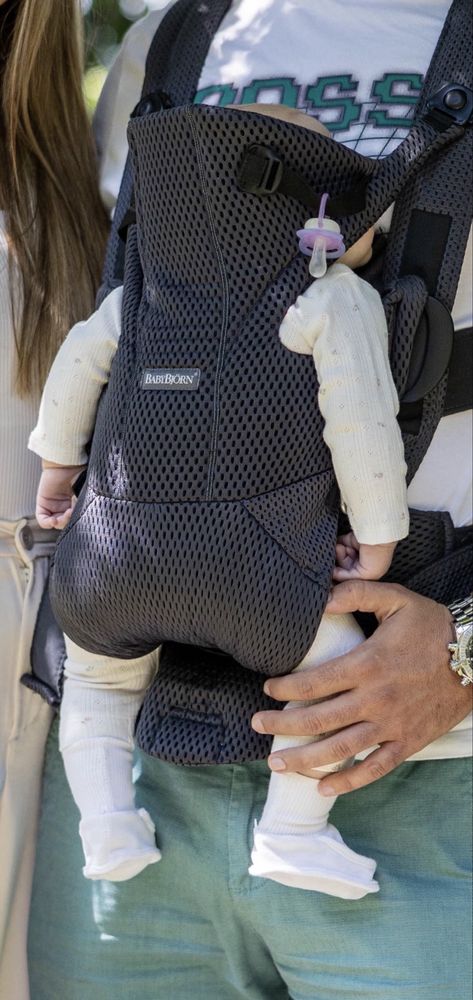 Анатомично кенгуру за новородено, BabyBjorn, 0-15 месеца, бебе