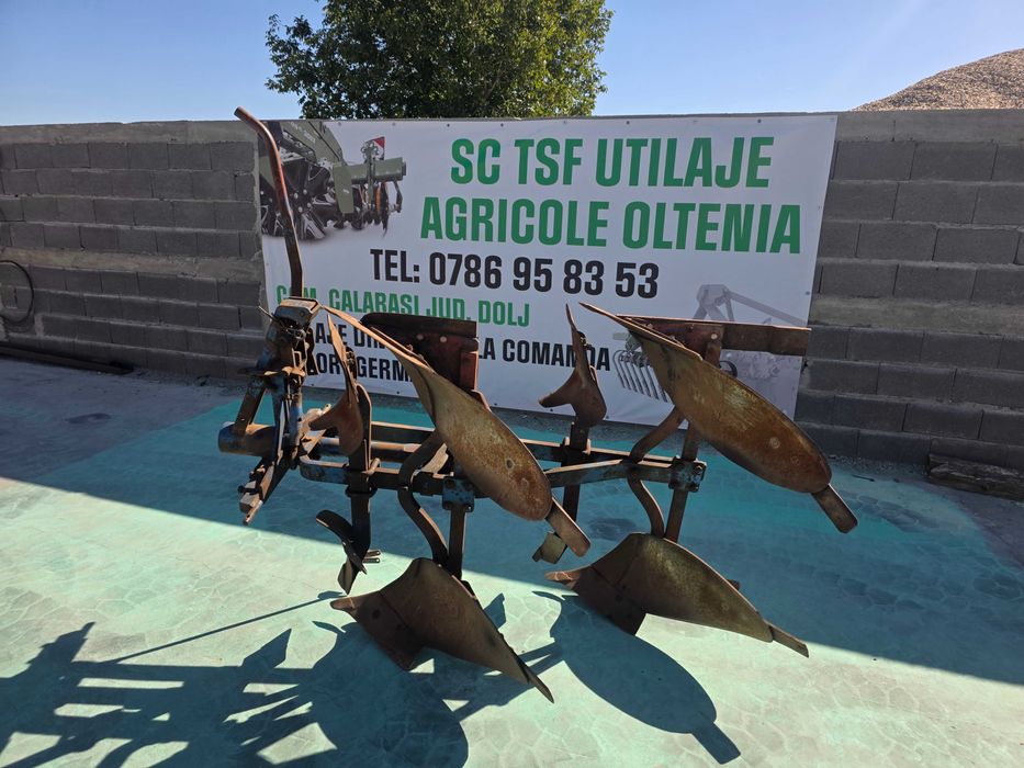 Plug Lemken reversibil  cu 2 brazde