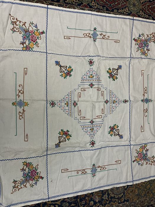 Ввшивка скатерть СССР Советский