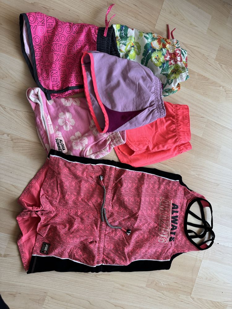 Къси панталонки за момиче nike,zara,reserved