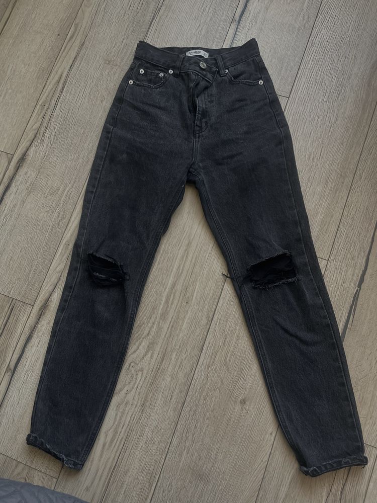 Черни дънки PULL&BEAR