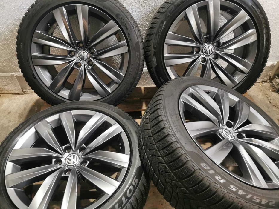 Jante Originale Vw Arteon / Passat .R 18 cu anvelope de iarna