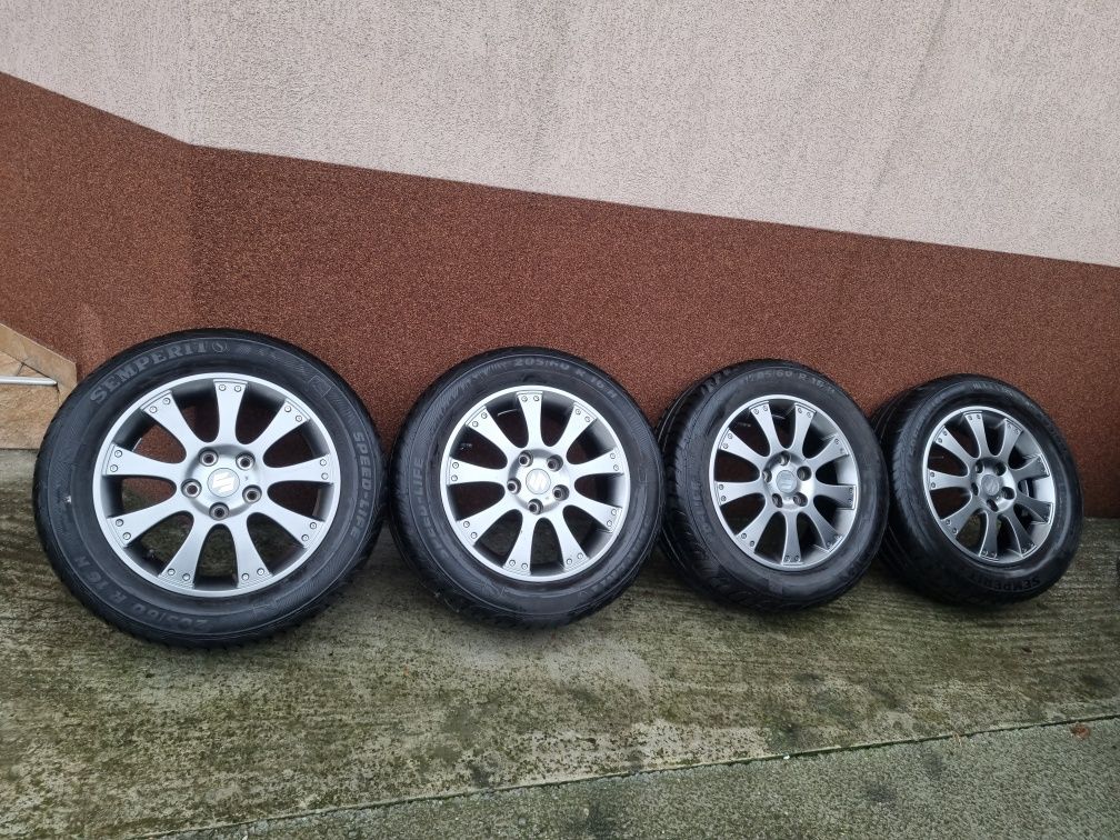 Jante Suzuki R16 5x114,3 cu anvelope vară Semperit 205/60R16