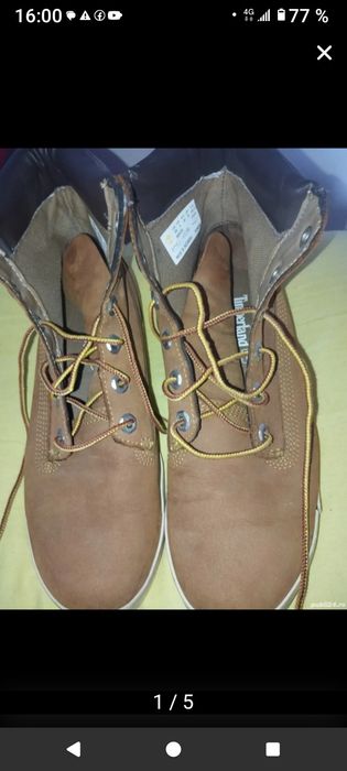 Ghete piele întoarsă Timberland unisex