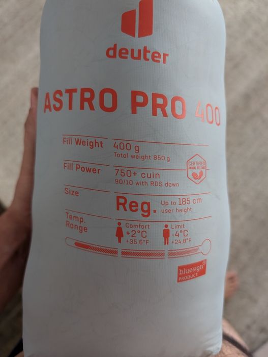 Sac de dormit deuter astro pro 400