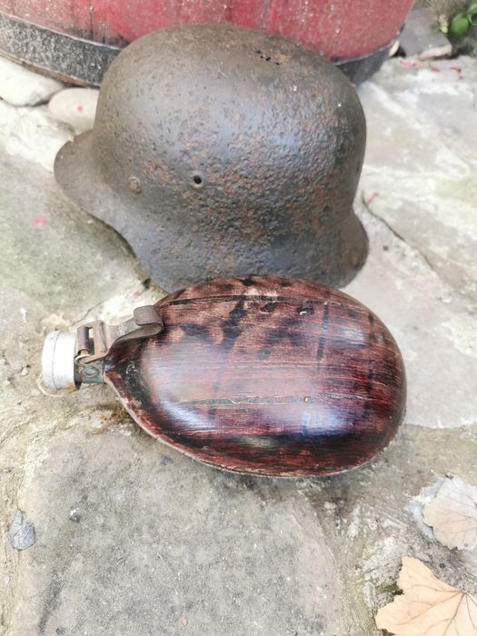 Bidon armata germana ww2 afrika korps