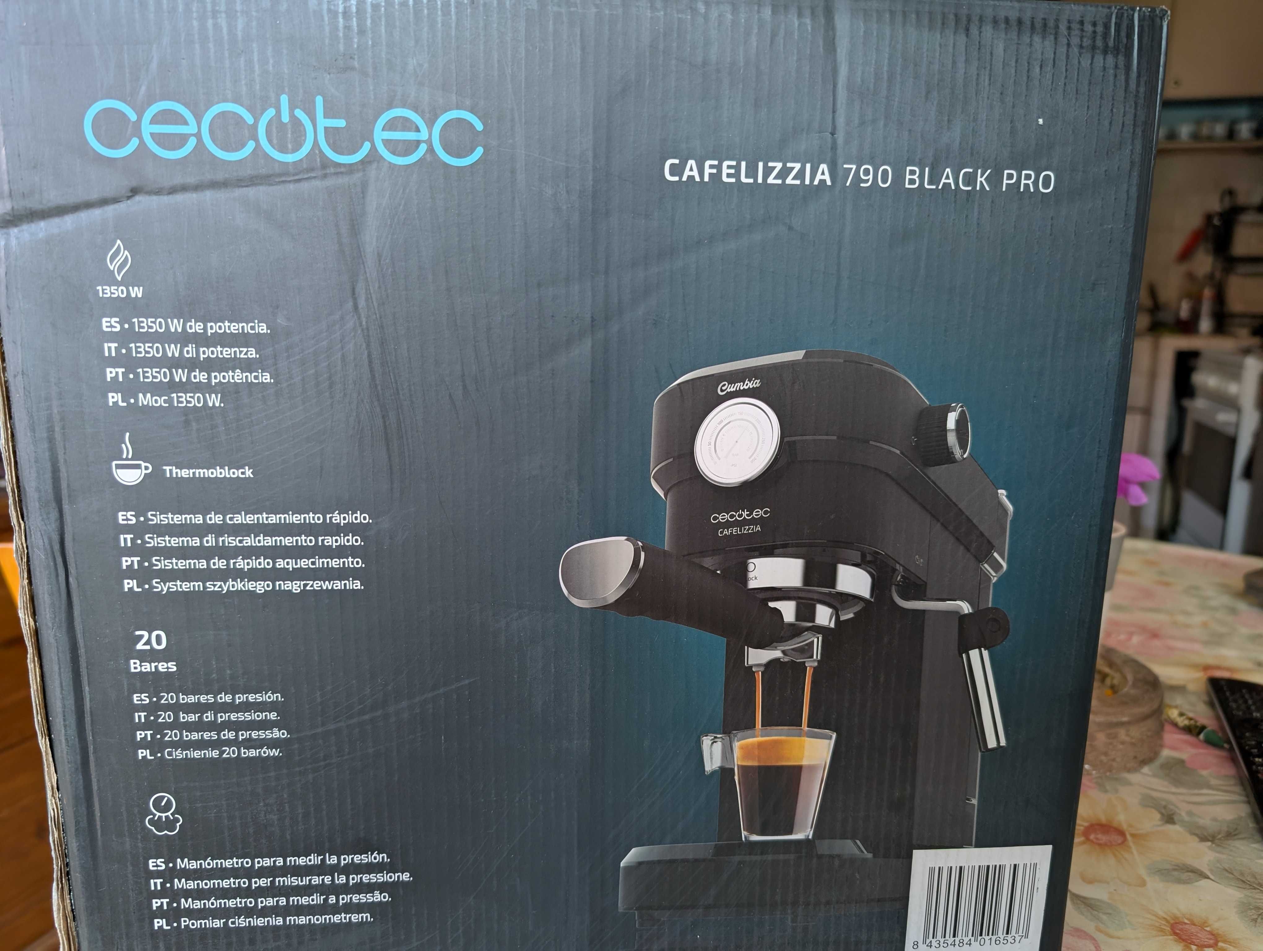 Кафемашина Cecotec Cafelizzia 790 Еспресо машина [енергиен клас A+]