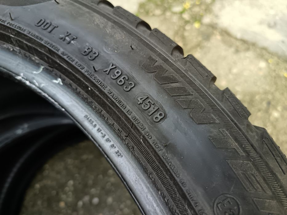 Anvelope MS iarna 275 35 19 pirelli runflat 2018 5.6mm
