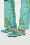 Papuci/Pantofi H&M Iris Apfel primavara 2022, turcoaz, EU 41, noi!