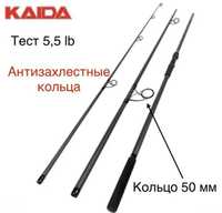 Kaida CONQUER длина 3.9м, тест 5.5lb-290гр