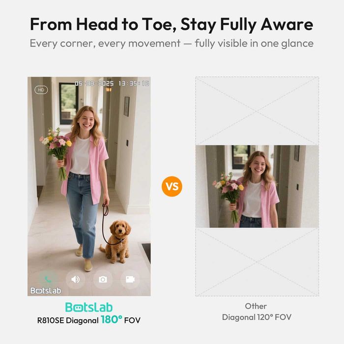 Botslab R810 SE умен звънeц / video doorbell - WiFi