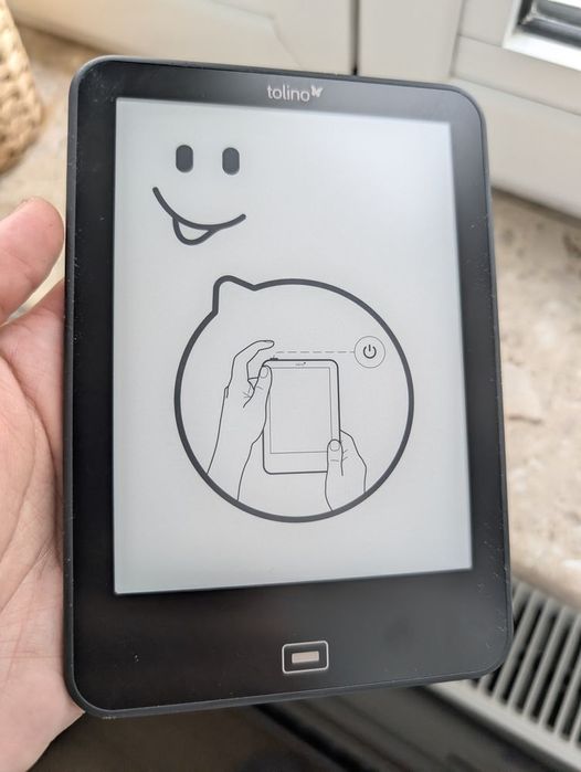 Ebook reader Tolino Vision 3HD, dark mode, ,  5000 cărți