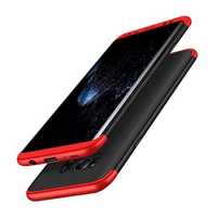 Husa Samsung S8 GKK Full Cover 360 - Negru/Rosu