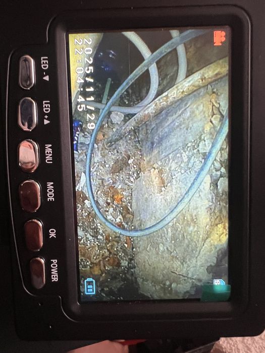 Ендоскопска камера за инспекция на канализация