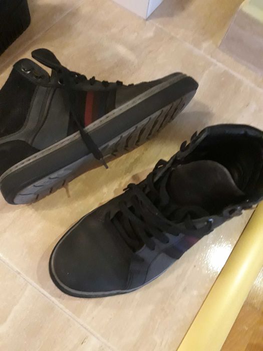 Ghete Trekking piele naturala 42