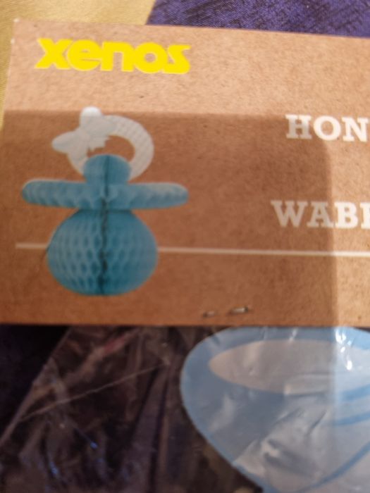 Decoratiune hartie biberon 26 cm