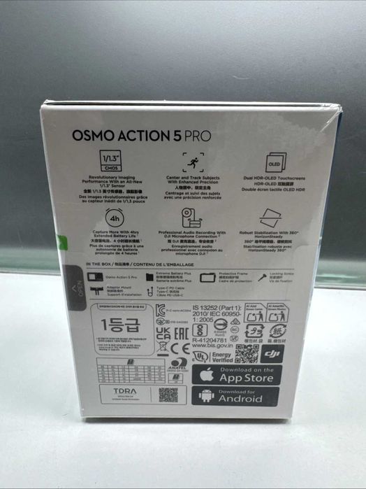 DJI Osmo Action 5 Pro Essential combo, sigilata