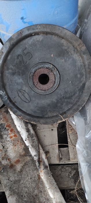 Блин на штангу б/у
