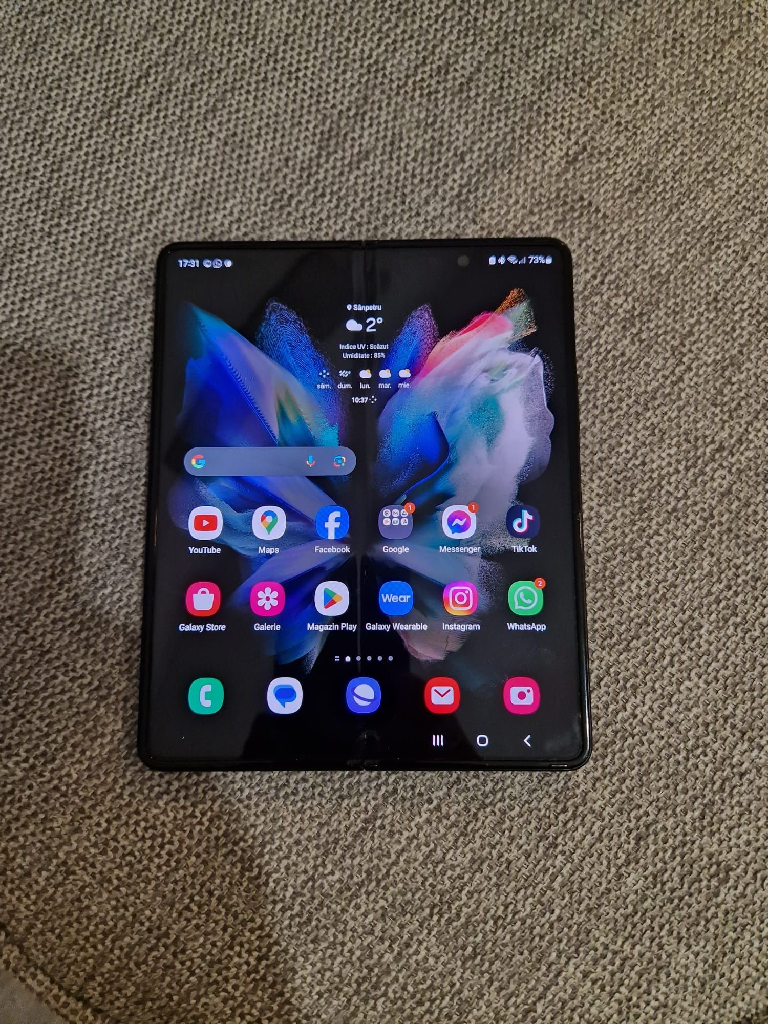 Samsung Galaxy z fold 3 , display mic defect!