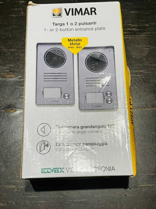 Sonerie video Vimar 40921.P1, placă pentru videofon hands-free