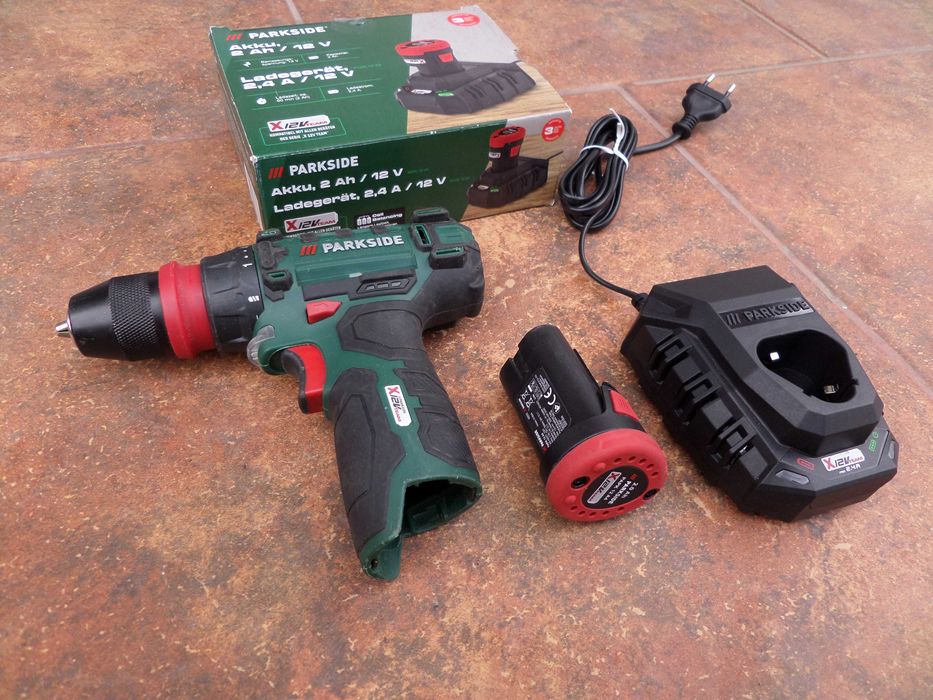 Autofiletanta gaurit insurubat Parkside incarcator,acumulator noi