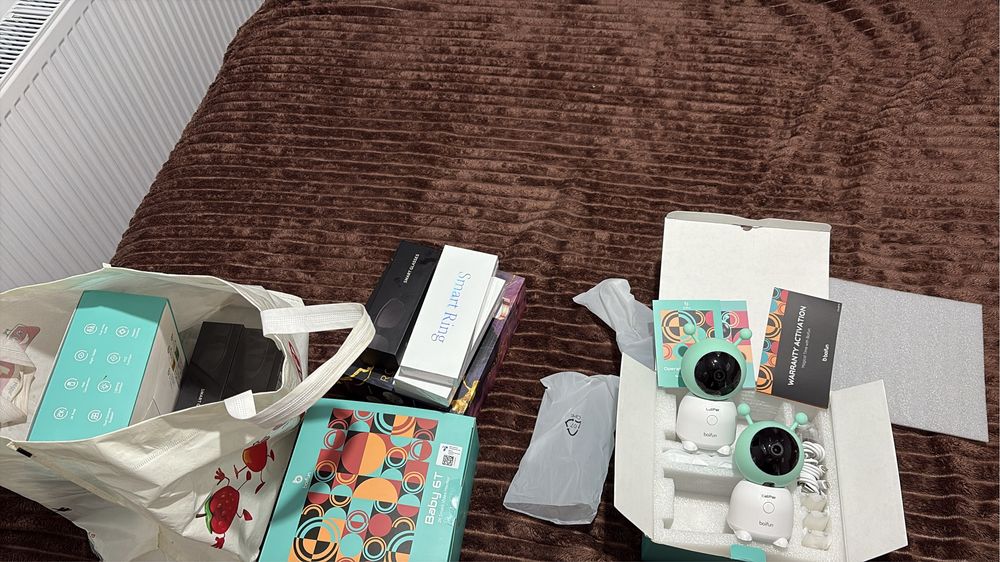Camera supraveghere baby monitor Boifun 6T 2 camere