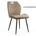 Scaune Living din Catifea 3 culori Moderne DHB 204 LIVRARE GRATUITA!
