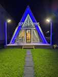 Construim cabane și case tip A 
Câteva din avantajele caselor din lemn