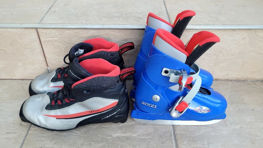 Patine gheata copii, clăpari schi ski fond