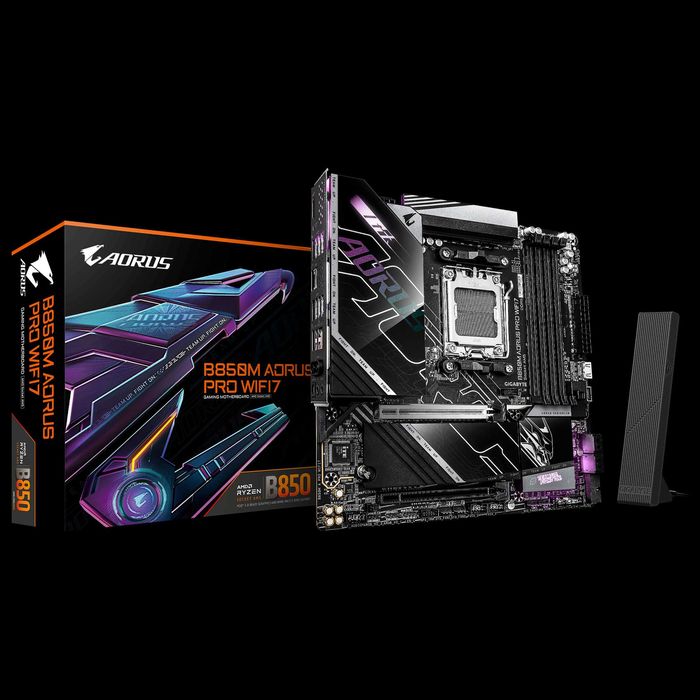 Материнские платы AM5 B850M AORUS PRO WIFI7 / B650M AORUS Elite AX ICE