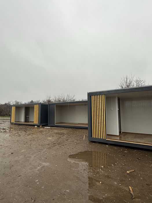 Vand containere modulare tip birou vitrina depozit chiosc fasf-food