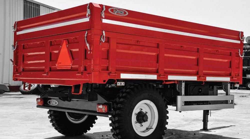 Remorca Agricola Moskon de la 2.5t-6t, BAsculabila DE LA 4500 EURO